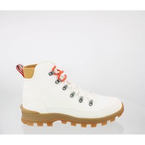 Hunter Womens Canvas Desert Commando Beige Ankle Boots Size 10 Medium (B, M)!